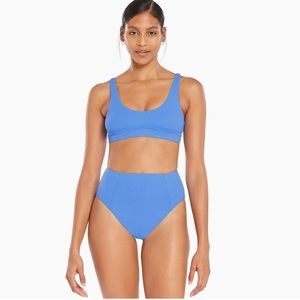 Vitamin A bikini - cornflower blue eco rib 💙